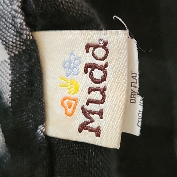 3/$30 VTG MUDD Monochrome Check Ombre Infinity Cowl Scarf - Picture 5 of 7